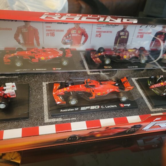 Bburago Ferrari Racing Formula 1 F1 1:43 Scale Die Cast Metal 6 Cars Brand New - Picture 11 of 16